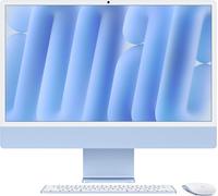 Apple iMac Apple M M4 59,7 cm (23.5 ) 4480 x 2520 pixels PC All-in-One 16 Go 512 Go SSD macOS Sequoia Wi-Fi 6E (802.11ax) Bleu