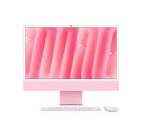 Apple iMac M4 (2024) 23.5" 4.5K Retina 16Go RAM 512Go SSD macOS Sequoia Wi-Fi 6E (802.11ax) GPU 10-Core Rose