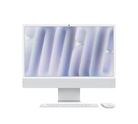 Apple iMac Apple M M4 59,7 cm (23.5") 4480 x 2520 pixels PC All-in-One 16 Go 256 Go SSD macOS Sequoia Wi-Fi 6E (802.11ax) Argent