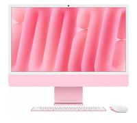 Apple iMac with 4.5K Retina display MD2U4FN/A - Fin 2024 - 24" M4 24 Go RAM 512 Go Apple M4 10-core - Rose AZERTY