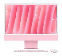 Apple iMac Apple M M4 59,7 cm (23.5") 4480 x 2520 pixels PC All-in-One 16 Go 256 Go SSD macOS Sequoia Wi-Fi 6E (802.11ax) Rose