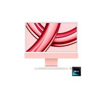 iMac M M3 59,7 cm (23.5") 4480 x 2520 pixels PC All-in-One 8 Go 512 Go SSD macOS Sonoma Wi-Fi 6E (802.11ax) Rose