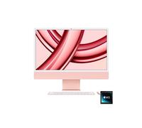 Apple iMac with 4.5K Retina display - Tout-en-un - M3 - RAM 8 Go - SSD 256 Go - M3 10-core GPU - GigE, 802.11ax (Wi-Fi 6E), Bluetooth 5.3 - LAN sans fil: 802.11a/b/g/n/ac/ax (Wi-Fi 6E), Bluetooth 5.3 