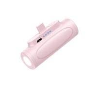 (Apple interface,Pink)Pocket Double Interface Fast Charging Portable External Battery Pocket Power