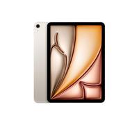 Apple iPad Air 11 Pouces avec Puce M3 : Apple Intelligence, écran Liquid Retina, 256 Go, caméras Avant/arrière 12 Mpx, Wi-FI 6E et connectivité cellulaire 5G, Touch ID - Lumière stellaire