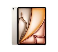 Apple iPad Air 13 Pouces (M4) : Écran Liquid Retina, 1 to, Caméras Avant/arrière 12 MP, Wi-FI 7 avec Apple N1 + Connectivité cellulaire 5G, Touch ID, Autonomie d’Une journée - Lumière stellaire