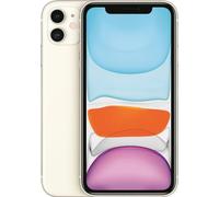 Apple iPhone 11 (128 Go) - Blanc (Comprend EarPods, Câble Lightning vers USB, Adaptateur Secteur USB)(Comprend EarPods, Câble Lightning vers USB, Adaptateur Secteur USB)