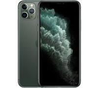 Apple iPhone 11 Pro Max - 4G smartphone - double SIM / Mémoire interne 256 Go - écran OEL - 6.5" - 2688 x 1242 pixels - 3 x caméras arrière 12 MP, 12 MP, 12 MP - front camera 12 MP - vert de minuit Ve