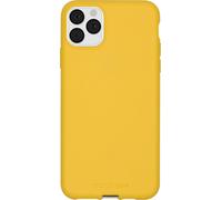 Apple iPhone 11 Pro Max Cover - Silicone - Coque arrière couleur studio - Jaune