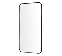 Vitre Ecran pour iPhone 14 et 13 et 13 Pro Verre Trempé 9H Bords Biseautés Contour Noir