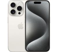 Apple iPhone 15 Pro 15,5 cm (6.1") Double SIM iOS 17 5G USB Type-C 1 To Titane, Blanc