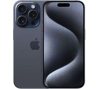 Apple iPhone 15 Pro 15,5 cm (6.1") Double SIM iOS 17 5G USB Type-C 256 Go Titane, Bleu