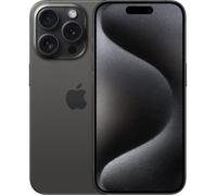 Apple Smartphone iPhone 15 Pro (5G) 256 Go Titane noir Débloqué