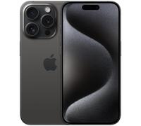 Apple iPhone 15 Pro 6.1" Double SIM iOS 17 5G USB Type-C 256 Go Titane et Noir
