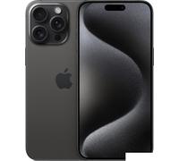 Apple iPhone 15 Pro Max 17 cm (6.7") Double SIM iOS 17 5G USB Type-C 1 To Titane, Noir