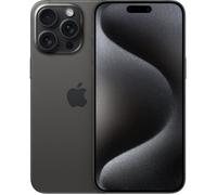Apple iPhone 15 Pro Max 17 cm (6.7") Double SIM iOS 17 5G USB Type-C 256 Go Titane, Noir