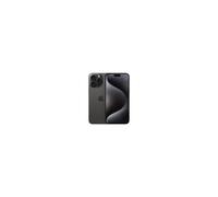 Apple iPhone 15 Pro Max 17 cm (6.7") Double SIM iOS 17 5G USB Type-C 512 Go Titane, Noir