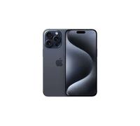Apple iPhone 15 Pro Max 17 cm (6.7") Double SIM iOS 17 5G USB Type-C 512 Go Titane, Bleu