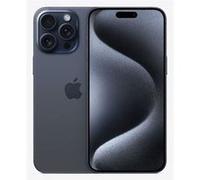 Apple iPhone 15 Pro Max - 5G smartphone - double SIM / Mémoire interne 256 Go - écran OEL - 6.7" - 2796 x 1290 pixels (120 Hz) - 3 x caméras arrière 48 MP, 12 MP, 12 MP - front camera 12 MP - titane b