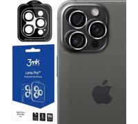 Apple Iphone 15 Pro Max - Protection de l'objectif 3Mk Pro Silver