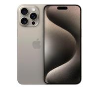 Apple iPhone 15 Pro Max reconditionné, eSIM+SIM 256GB Excellent refurbished naturel