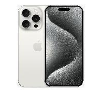 Apple iPhone 15 Pro 15,5 cm (6.1") Double SIM iOS 17 5G USB Type-C 1 To Titane, Blanc