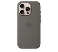 APPLE iPhone 16 Pro - Coque en silicone avec MagSafe - Stone Gray