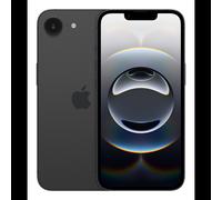 Apple iPhone 16e 6,1" (15,5 cm) Double SIM (Nano + eSIM) iOS 18 A18 6 cœurs 128 Go USB-C 2.0 5G Sub6 écran Super Retina XDR OLED 2532x1170 IP68 Noir