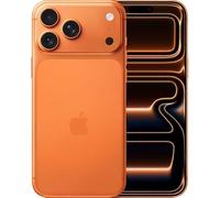 Apple iPhone 17 Pro Max 1 to : Écran 6,9 Pouces, Puce A19 Pro, Autonomie Record sur iPhone, Système caméra Pro Fusion, Caméra Avant Center Stage ; Orange Cosmique