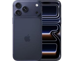 Apple iPhone 17 Pro Max 512 Go : Écran 6,9 Pouces, Puce A19 Pro, Autonomie Record sur iPhone, Système caméra Pro Fusion, Caméra Avant Center Stage ; Bleu Intense