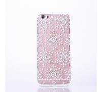 Apple IPhone 6S Plus Coque Mandala Étui De Protection Motif Flocons Blanc Neuf