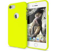Apple iPhone 7 Coque de téléphone portable par NALIA, Slim Silikon Neon Case Mince Phone Cover Jaune