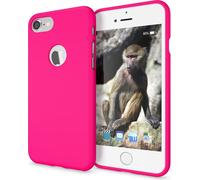 Apple iPhone 7 Coque de téléphone portable par NALIA, Slim Silikon Neon Case Mince Phone Cover Rose
