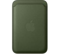Porte-cartes APPLE MagSafe tissage fin Vert Mousse