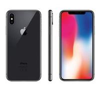 Apple iPhone X - 4G smartphone 256 Go - écran OEL - 5.8" - 2436 x 1125 pixels - 2x caméras arrière 12 MP, 12 MP - 2x front cameras 7 MP - gris Gris Bon état | Bon état | Occasion ou Reconditionné, voi