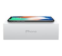 Apple iPhone X - 4G smartphone / Mémoire interne 256 Go - écran OEL - 5.8" - 2436 x 1125 pixels - 2x caméras arrière 12 MP, 12 MP - 2x front cameras 7 MP - argent