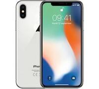 Apple iPhone X 64 Go 5,8 Argent Reconditionné avec Batterie Neuve Argent Etat correct | Etat correct |Occasion ou Reconditionné, voir site marchand