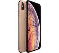 Apple iPhone XS Max - 4G smartphone - double SIM / Mémoire interne 256 Go - écran OEL - 6.5" - 2688 x 1242 pixels (120 Hz) - 2x caméras arrière 12 MP, 12 MP - 2x front cameras 7 MP - or Or Trés bon ét