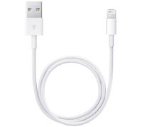 Apple iPod, iPhone, iPad Câble de raccordement [1x USB 2.0 type A mâle - 1x Dock mâle Lightning] 0.50 m blanc