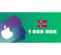 Apple iTunes Gift Card 1000 NOK