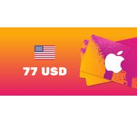 Apple iTunes Gift Card 77 USD