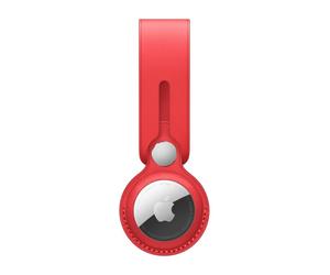 Apple Lanière en cuir AirTag rouge
