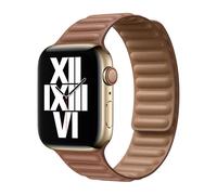 Apple Leather Link pour la Watch Series 1-9 / SE - 38/40/41 mm - Taille S/M - Saddle Brown