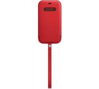 Apple Leather Sleeve MagSafe pour Apple iPhone 12 Pro Max - Rouge écarlate