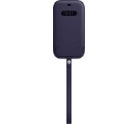 Apple Leather Sleeve MagSafe pour l'Apple iPhone 12 (Pro) - Deep Violet