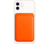 Apple Leather Wallet MagSafe ( Wallet 2nd generation) Orange Orange