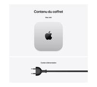 Apple Mac Mini 2024 M4 - 10 cœurs CPU - 10 cœurs GPU - 16 Go - 256 Go