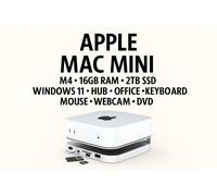 Apple Mac mini Apple M M4 16 Go 256 Go SSD macOS Sequoia Mini PC Argent