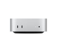 Apple Mac mini M4 24Go RAM 512Go SSD macOS Sequoia Argent (MCYT4D/A) - CPU 10-Core GPU 10-Core, Wi-Fi 6E, Thunderbolt 4, Gigabit Ethernet