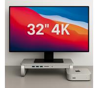 Apple Mac Mini M4 • Moniteur 32" 4K • 16 Go RAM • 2 To SSD + Support • Window...